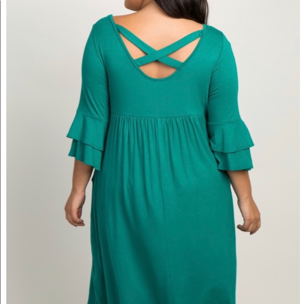 Pinkblush Maternity Crisscross Back Dress